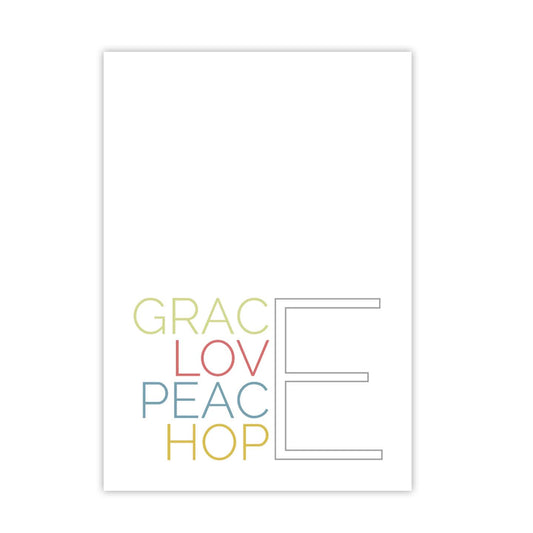 Spruchposter Grace