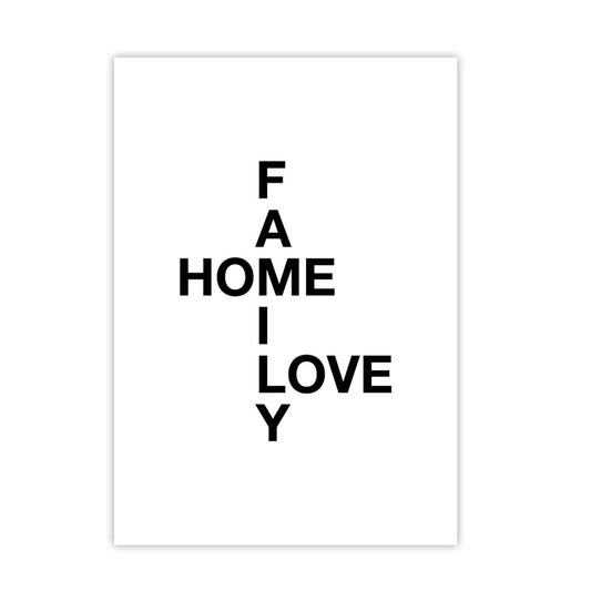Spruchposter Family